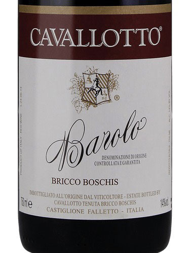 Cavallotto Barolo Bricco Boschis 2020 - Woodland Hills Wine Company