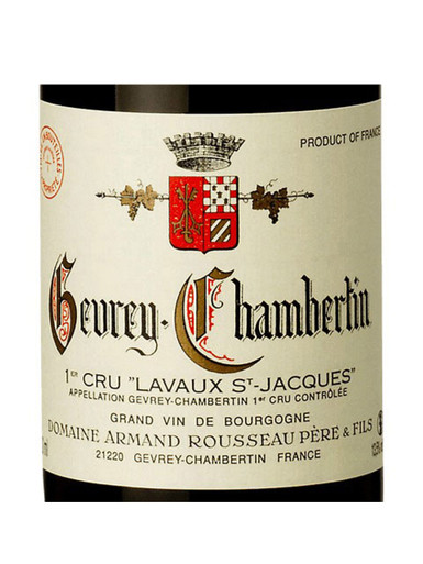 Rousseau Gevrey-Chambertin 1er cru Lavaux St Jacques 2023