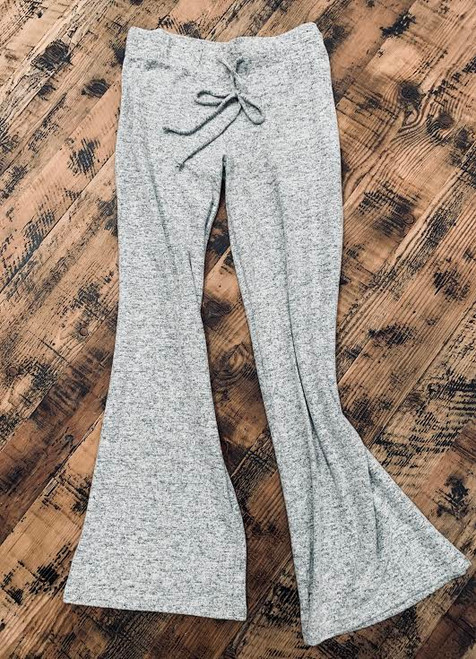 SKULL & CROWN CUDDLE WIDE-LEG PANT