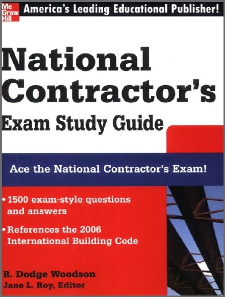 National Contractors Exam Study Guide - R Dodge Woodson - 9780071489072
