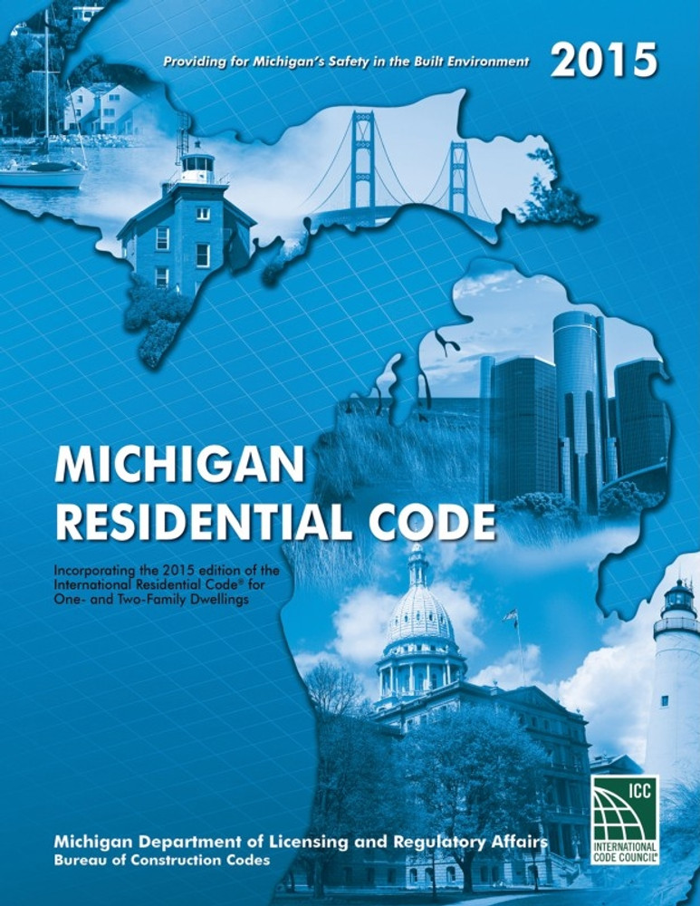 2015 Michigan Residential Code 9471609832070 Contractor Resource