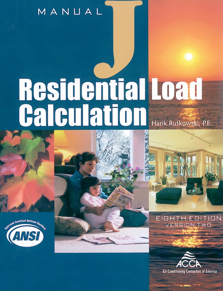 Manual J Hvac Residential Load Calculation 4896