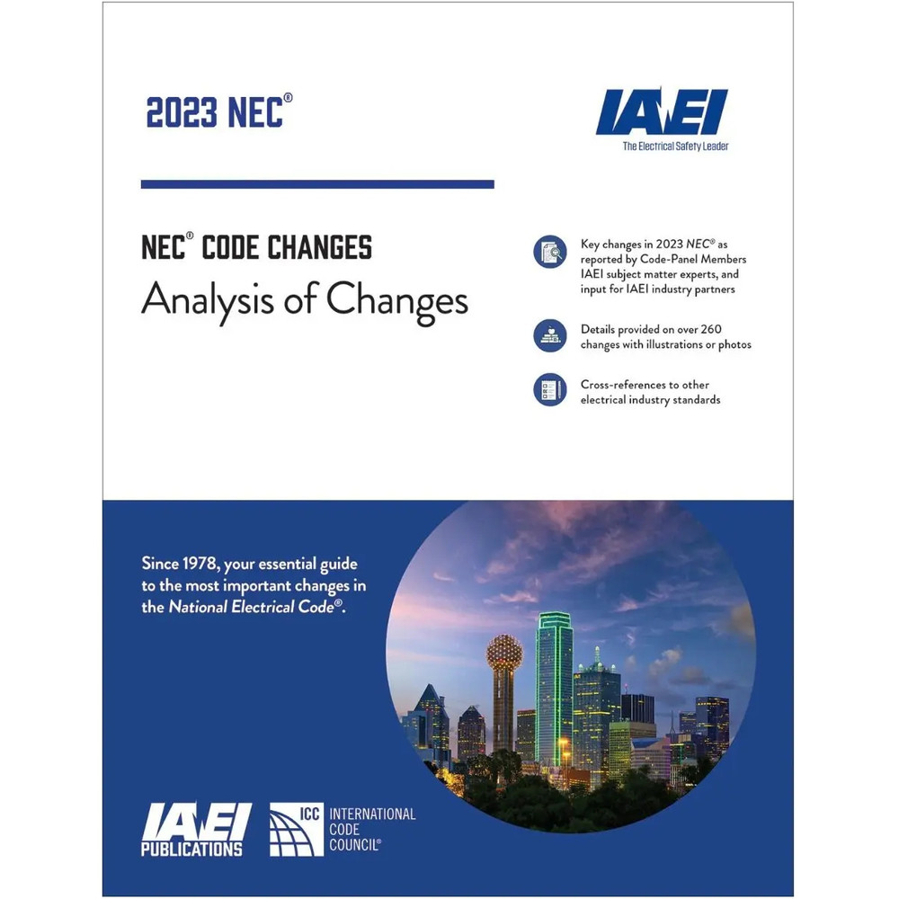 Analysis of Changes NEC 2023 9781890659967 Contractor Resource