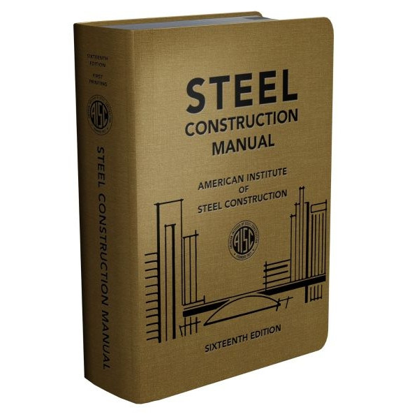 Steel Construction Manual - 9781564241160 | Contractor Resource