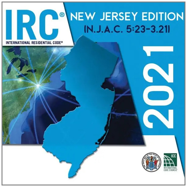 2021 New Jersey Residential Code - 9781958581445 | Contractor Resource
