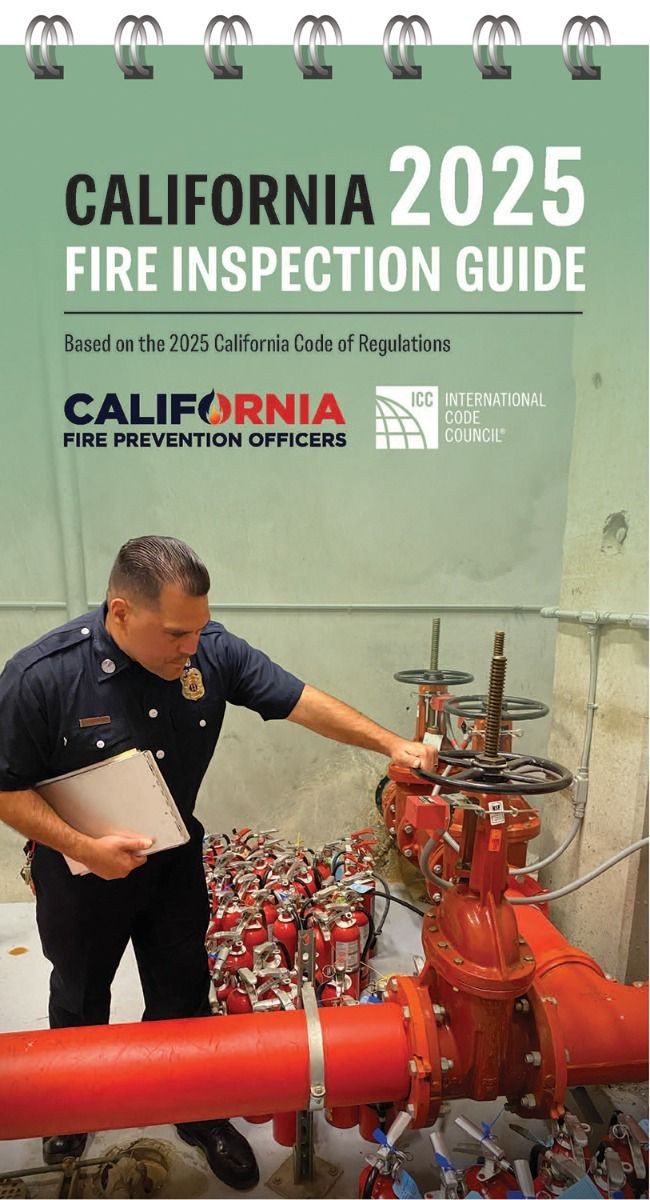 2025 California Fire Inspection Guide - 9781971077086 | Contractor Resource