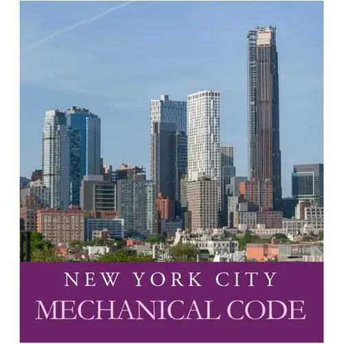 2022 New York City Mechanical Code - 9781958581186