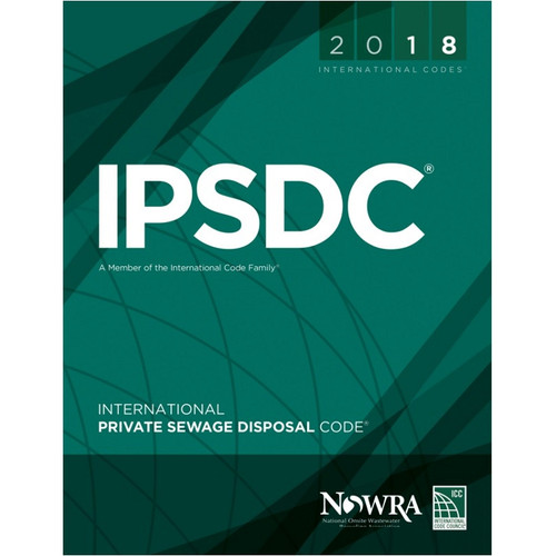 2018 International Private Sewage Disposal Code - ISBN#9781609837471