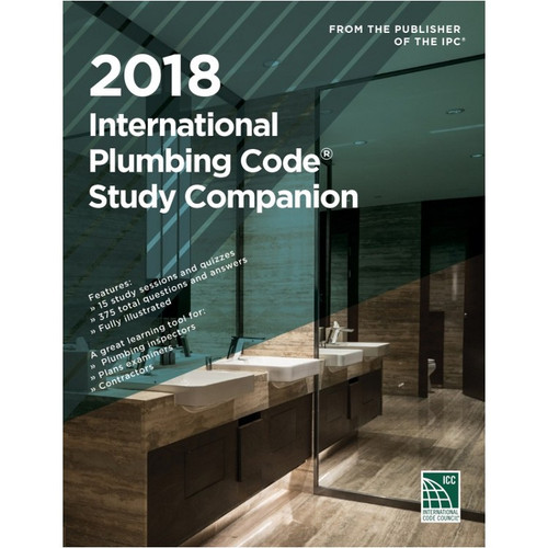 2018 International Plumbing Code Study Companion - ISBN#9781609837952