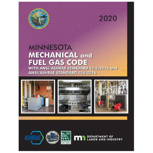 2020 Minnesota Mechanical and Fuel Gas Code 9781609839932