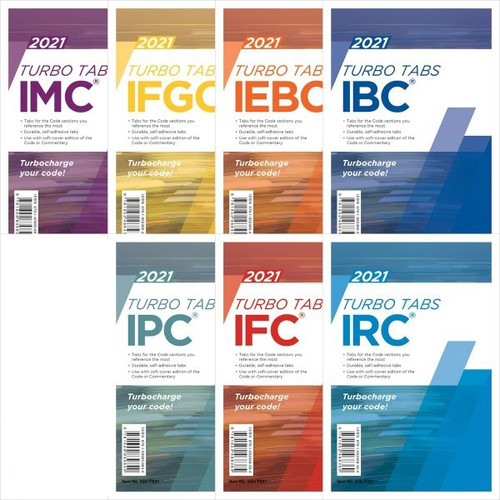 2021 International Codes Complete Collection Turbo Tabs (Looseleaf)