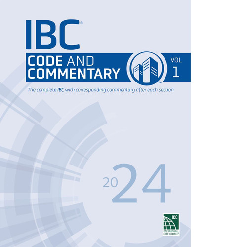 2024 IBC Code and Commentary | Contractor Resource