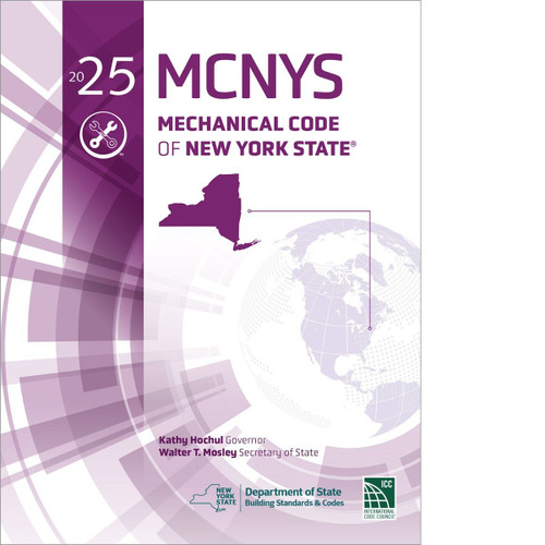 2025 Mechanical Code of New York State 9781967590865