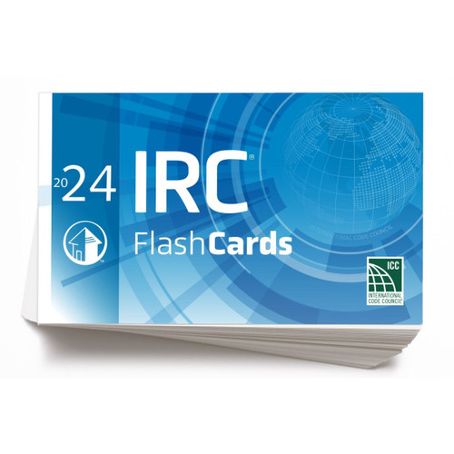 2024 IRC Flash Cards 9781964970424