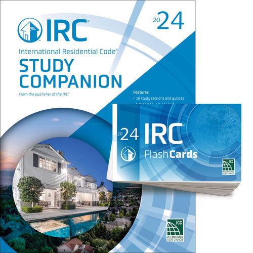 2024 International Residential Code Study Companion and Flash Card Set