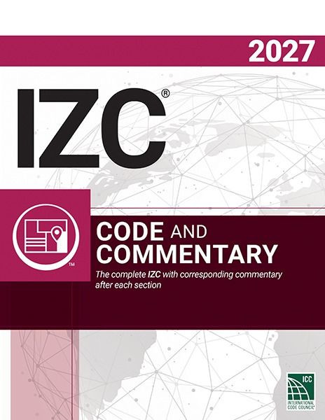 2027 IZC Code and Commentary 9798950491986