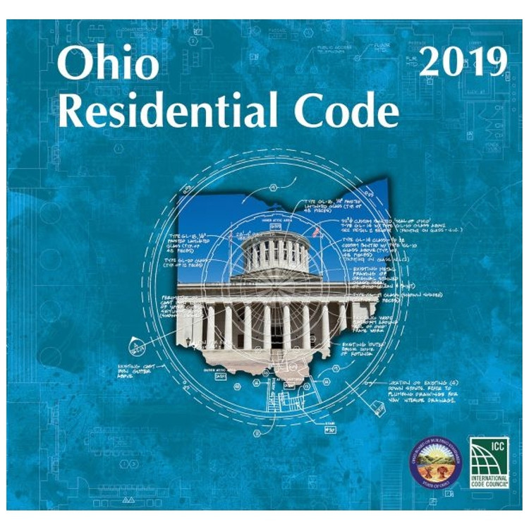 2019 Residential Code of Ohio 9781609839055 Contractor Resource