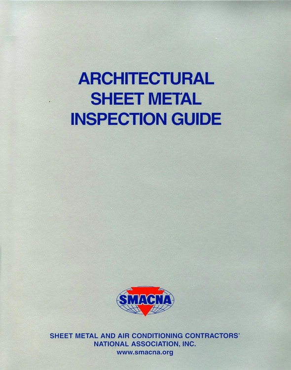 Architectural Sheet Metal Inspection Guide - ISBN#9781617210068