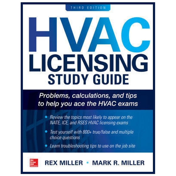 HVAC Licensing Study Guide Rex Miller, Mark R Miller 9781260116007