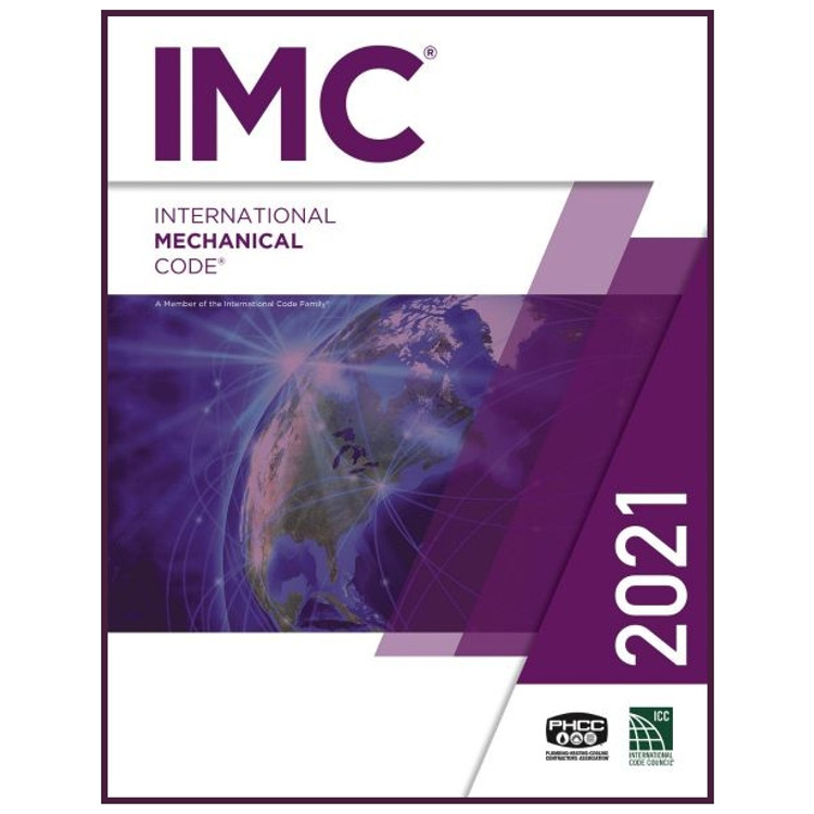 2021 International Mechanical Code - ISBN#9781609839642
