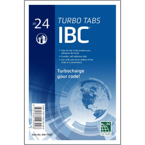 2024 IBC Turbo Tabs - 9781962103008 | Contractor Resource