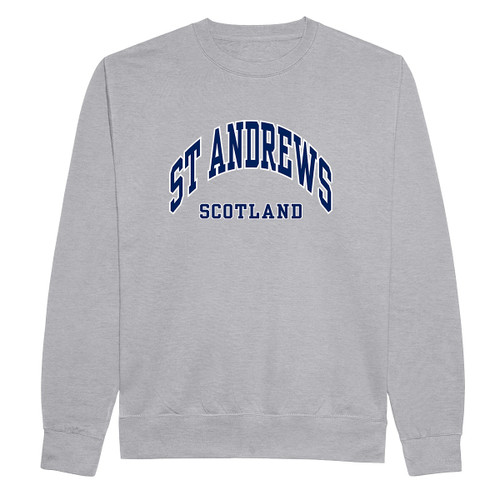 St Andrews Scotland Harvard Style Adult Sweatshirt