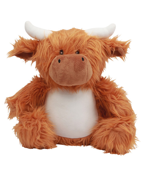 Highland Cow Plush Toy - Brown