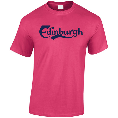 Edinburgh Navy Swoosh T-Shirt