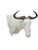 Blue Wildebeest right wall pedestal