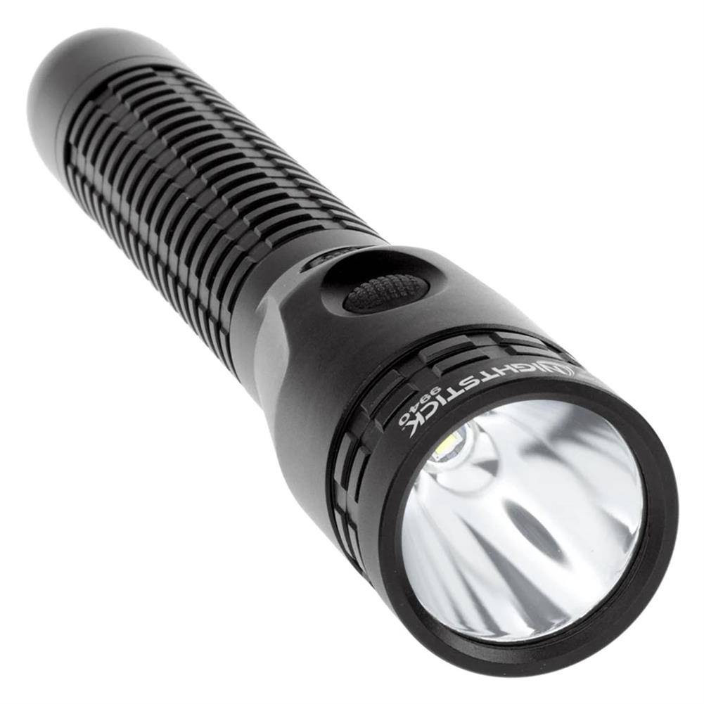 Nightstick Metal Dual-Light Rechargeable Flashlight with Magnet