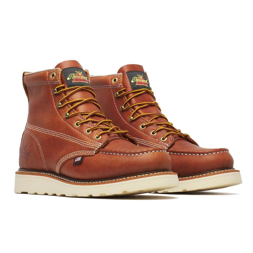 Men's Thorogood 6" American Heritage Moc Toe Wedge Boots