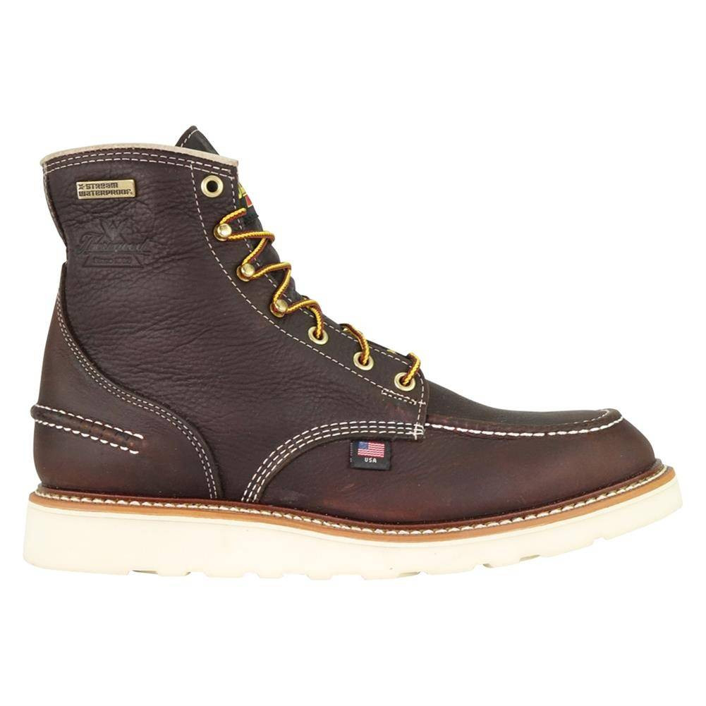 Men's Thorogood 6" 1957 Moc Toe Waterproof Boots