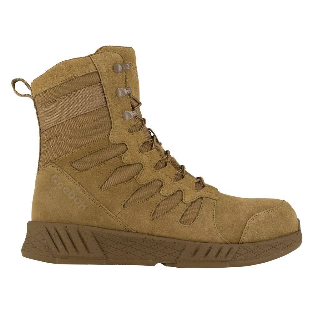 Men's Reebok 8" Floatride Energy Tactical Composite Toe Side-Zip Boots