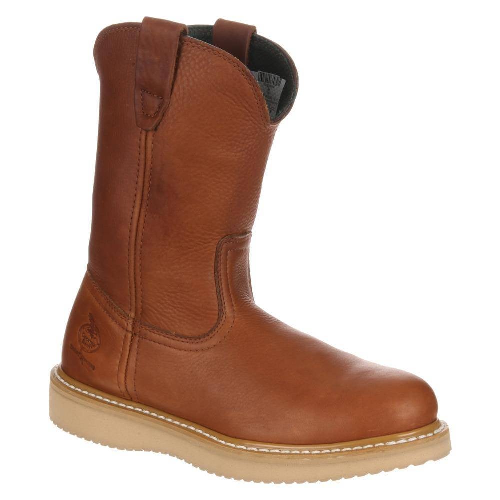 Men's Georgia 10" Wedge Wellington Pull-On Boots