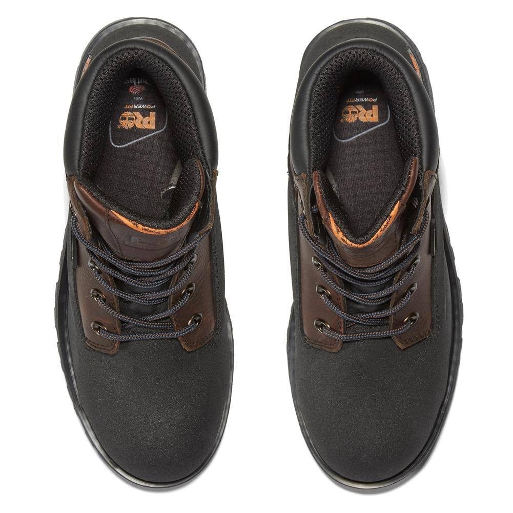 Men's Timberland PRO 6" Powerwelt Steel Toe Waterproof Boots