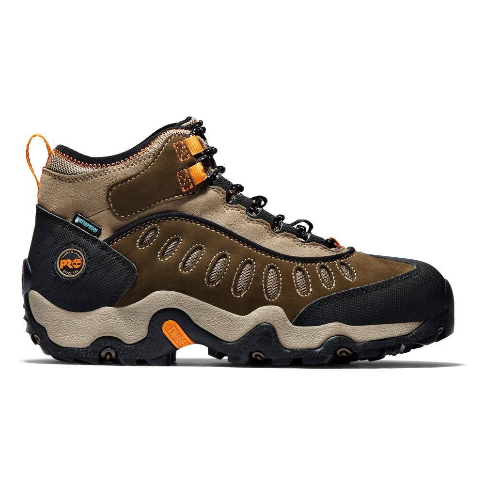 Men's Timberland PRO Mudslinger Mid Steel Toe Waterproof Boots