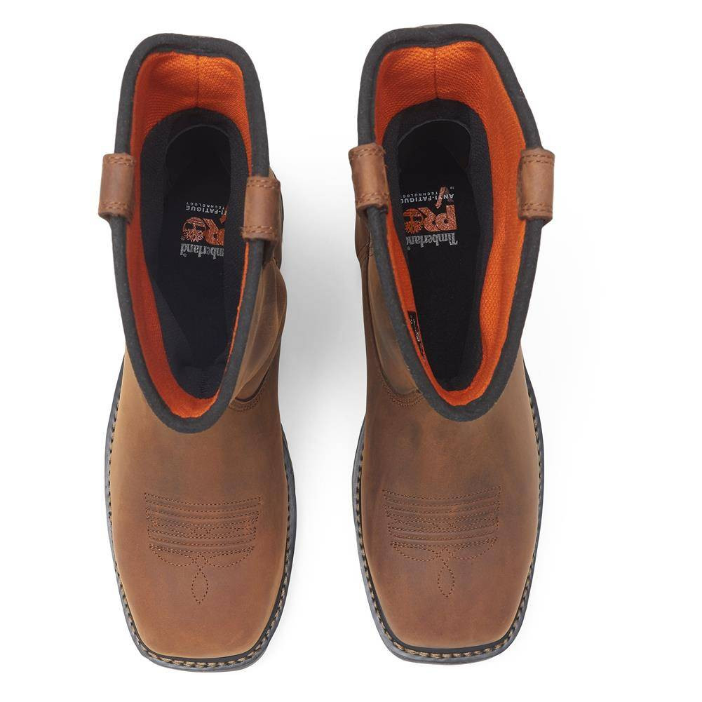 Men's Timberland PRO True Grit Pull-On Composite Toe Waterproof BOA Boots