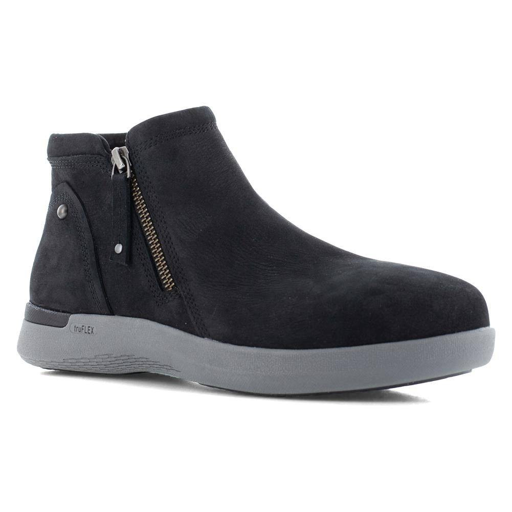 Women's Rockport Works TruFLEX Fly Skylar Work Side-Zip Composite Toe Bootie