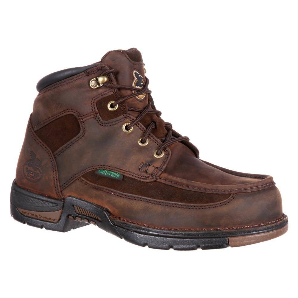 Men's Georgia 6" Athens Moc Toe Waterproof Boots
