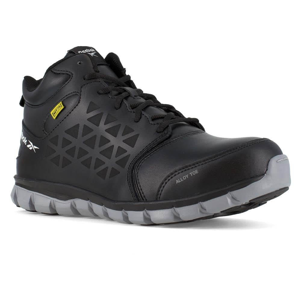 Men's Reebok Sublite Cushion Work Mid Alloy Toe Met Guard Boots