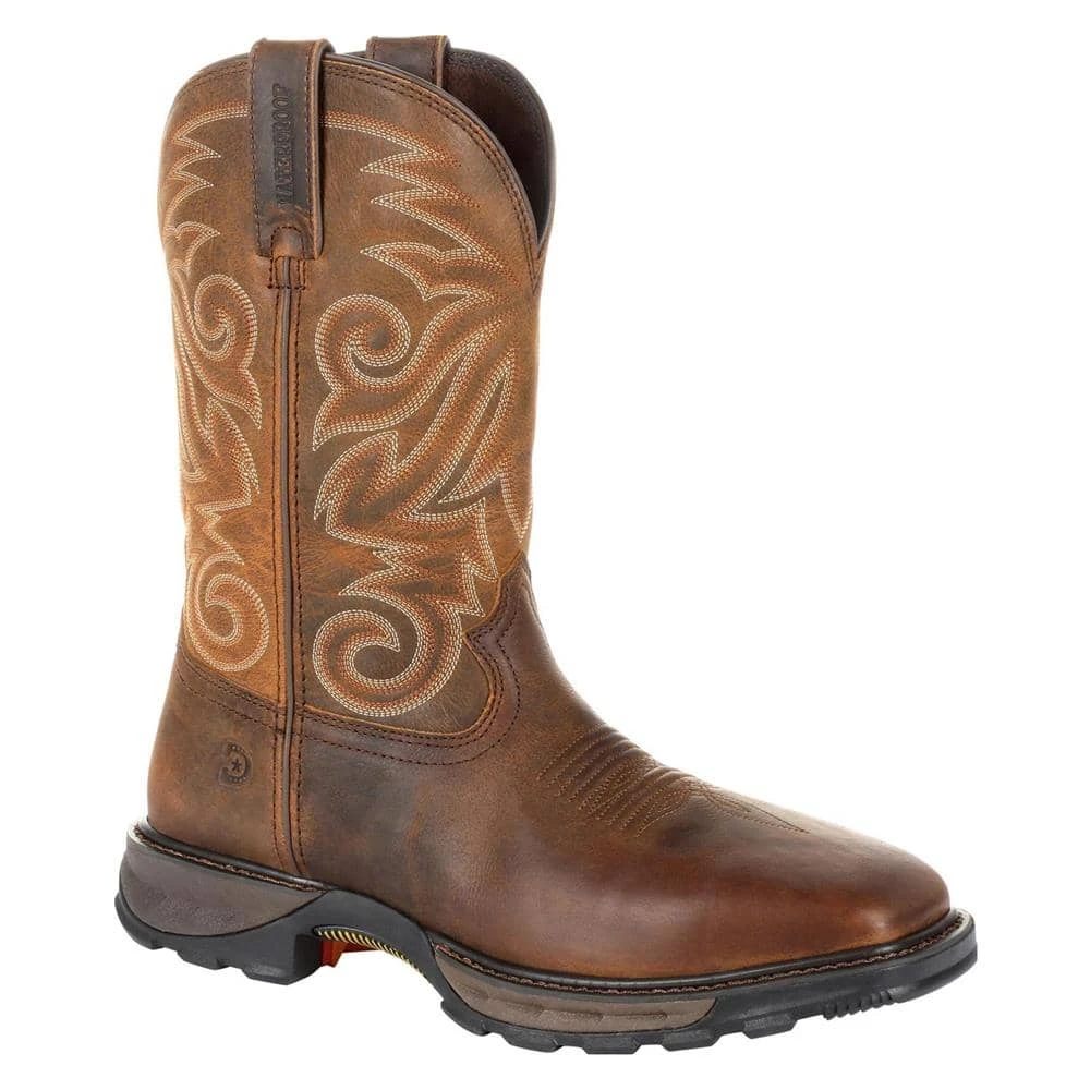 Men's Durango 11" Maverick XP Pull-On Steel Toe Waterproof Boots