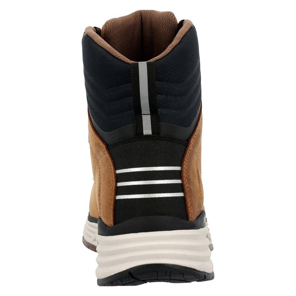 Men's Georgia 6" DuraBlend Sport Moc-Toe Composite Toe Waterproof Boots