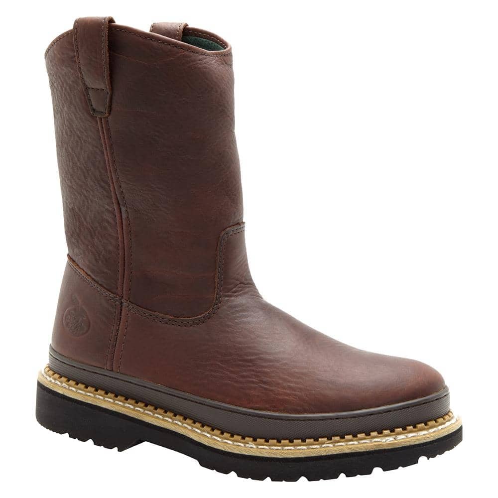Men's Georgia 11" Giant Pull-On Steel Toe Boots