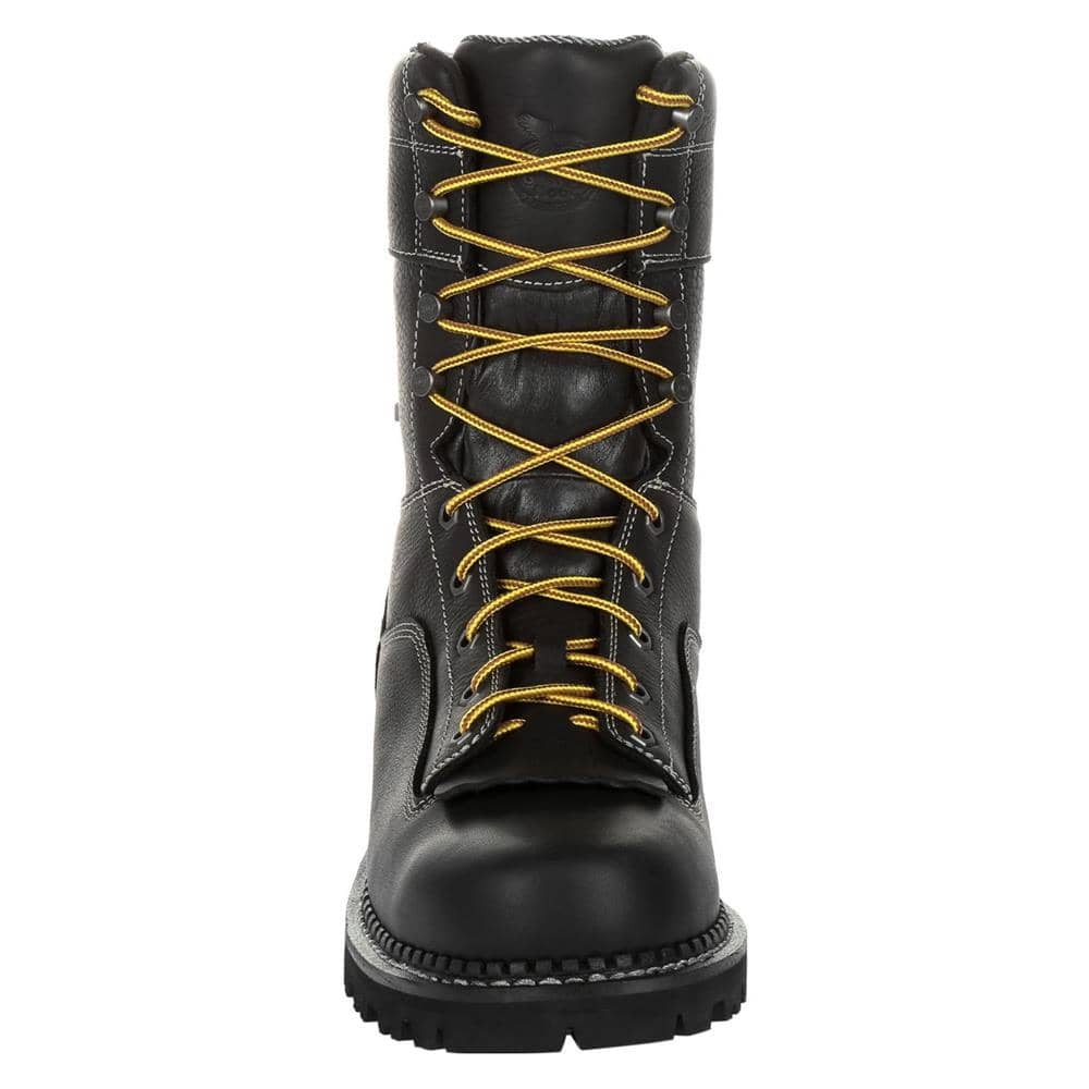 Men's Georgia 9" AMP LT Low-Heel Logger Waterproof Boots