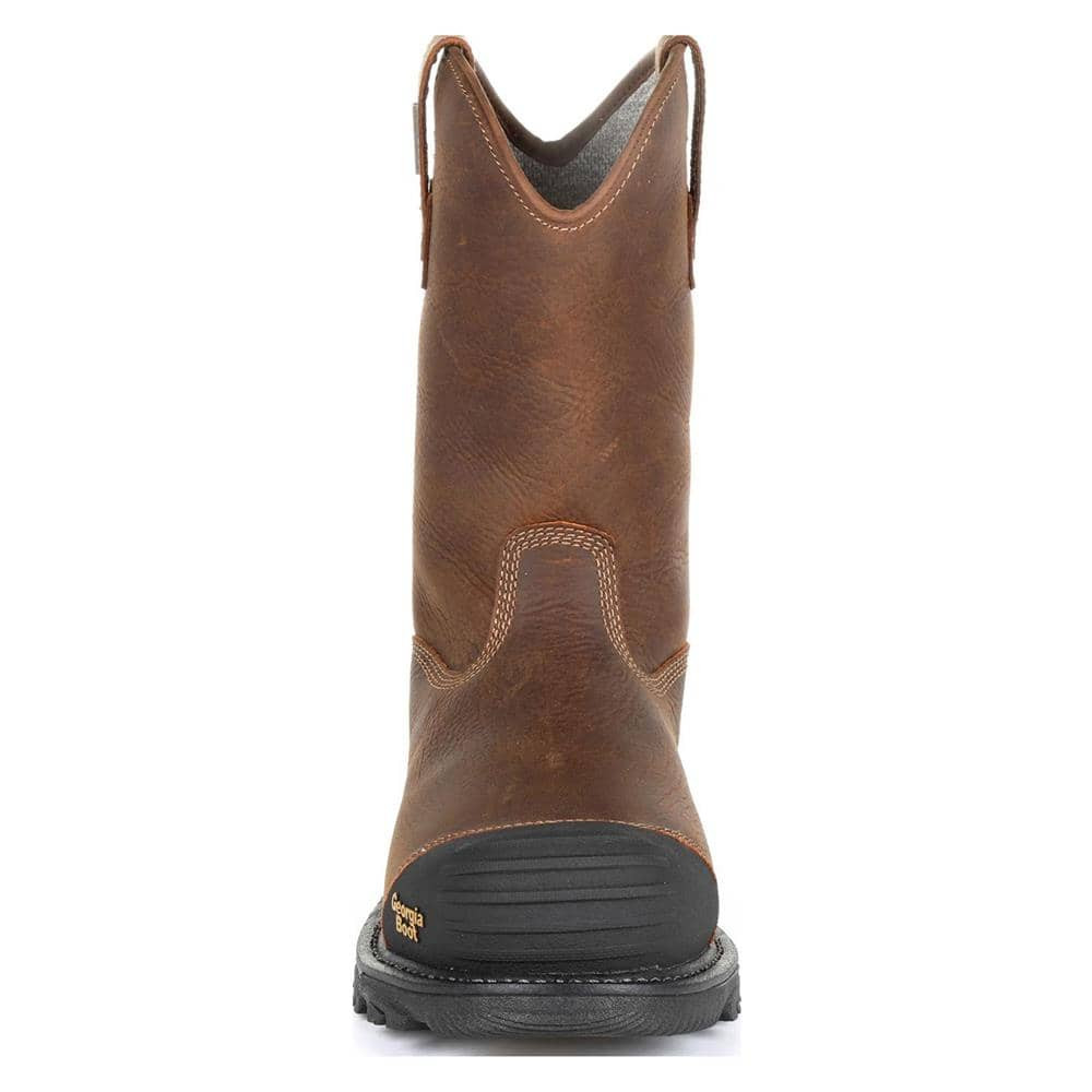 Men's Georgia 10" Rumbler Pull-On Composite Toe Waterproof Boots