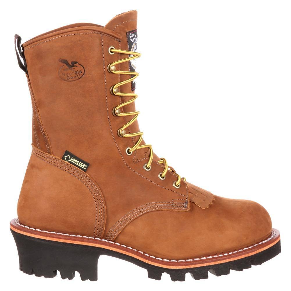 Men's Georgia 8" Logger GTX 400G Steel Toe Waterproof Boots