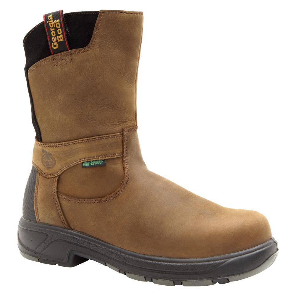 Men's Georgia 10" FLXpoint Pull-On Composite Toe Waterproof Boots