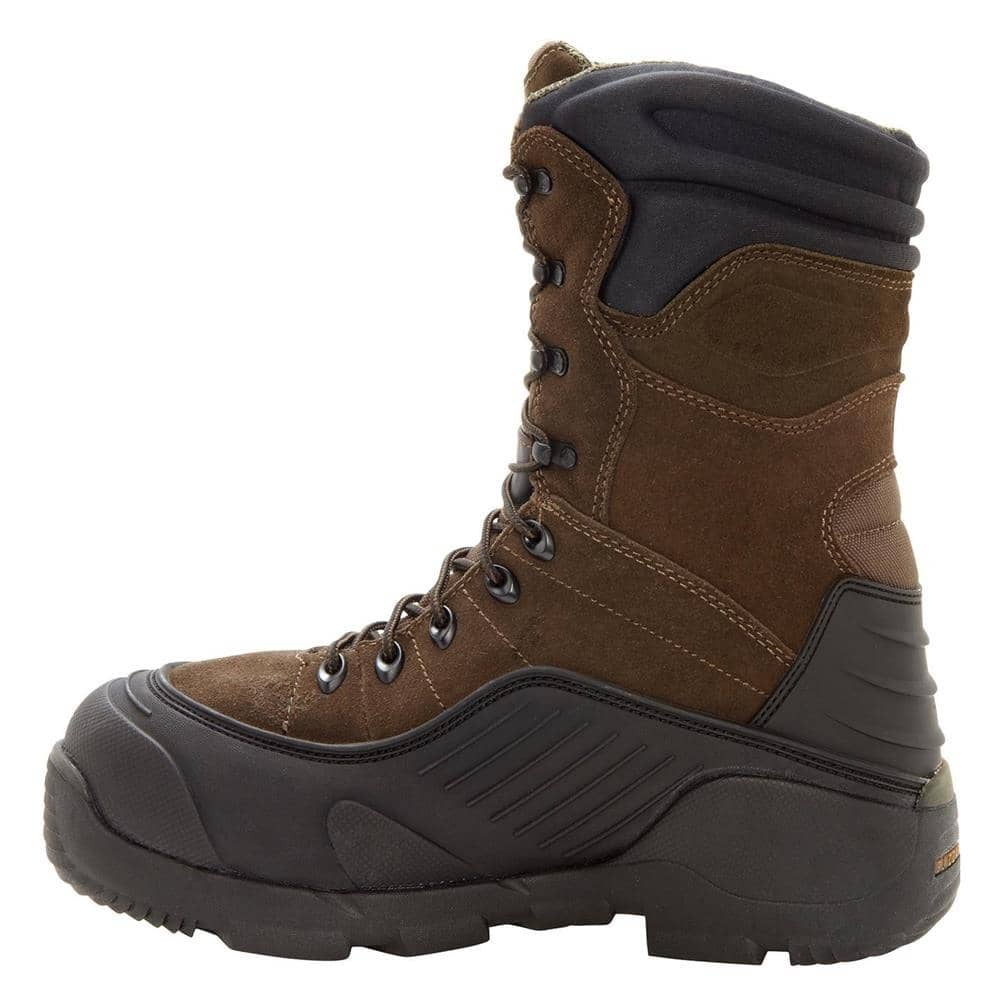 Men's Rocky 9" Blizzard Stalker Steel Toe 1200G Waterproof Boots