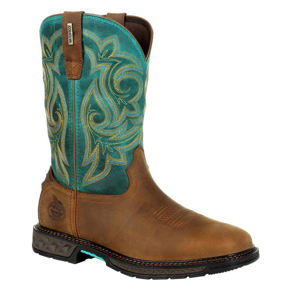 Women's Georgia Carbo-Tec LT Steel Toe Pull-On Waterproof Boots
