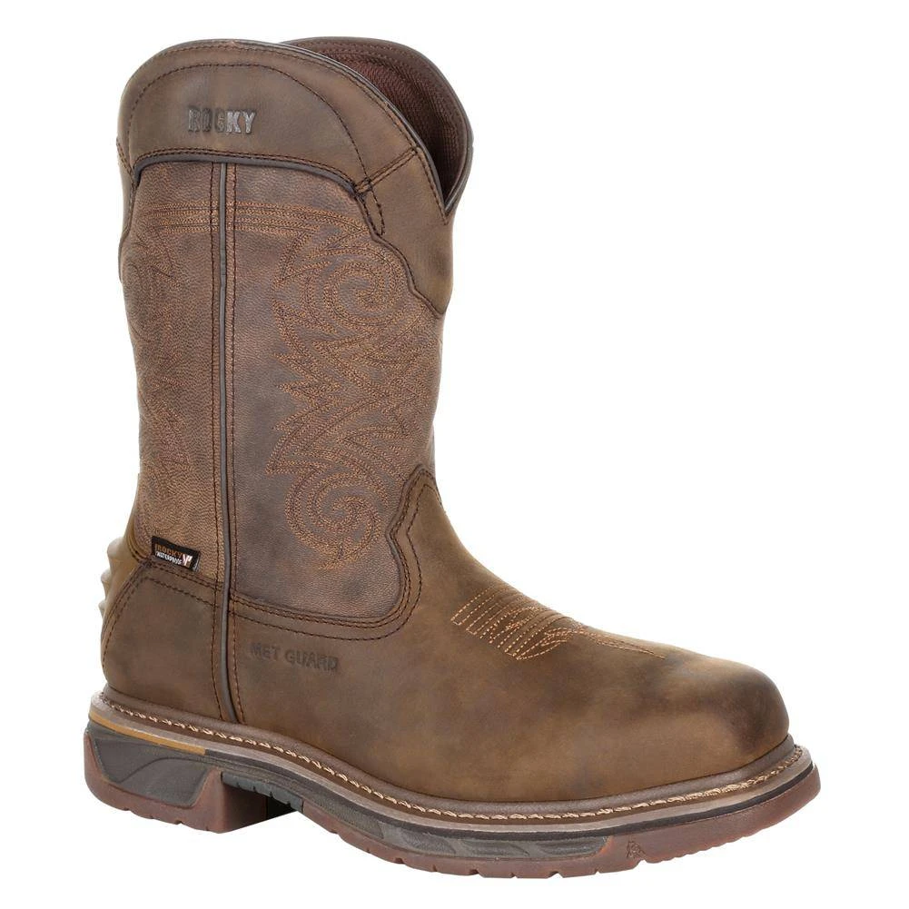 Men's Rocky Square Toe Western Boots
